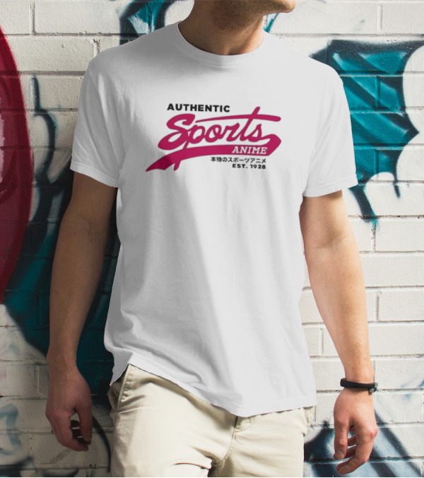 Authentic Sports Anime Est 1928 T-Shirt