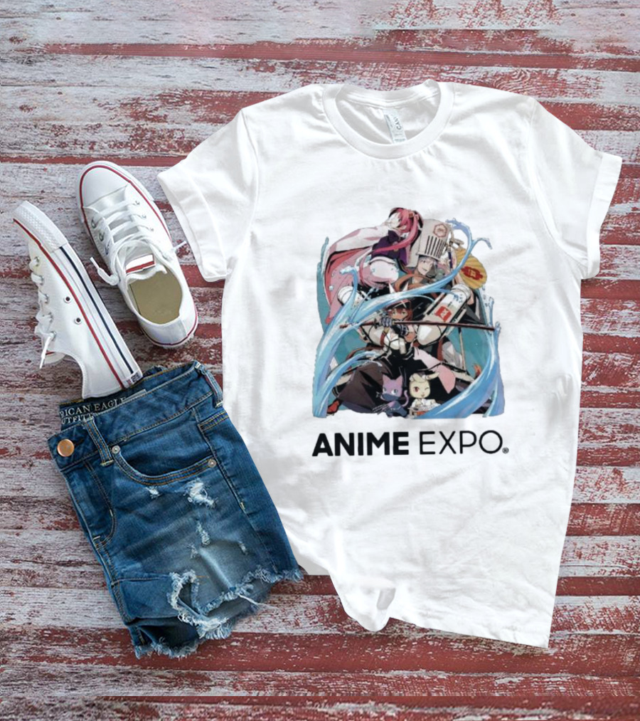 ANIME EXPO 2024 Ax Theme Characters And Elements T-Shirt