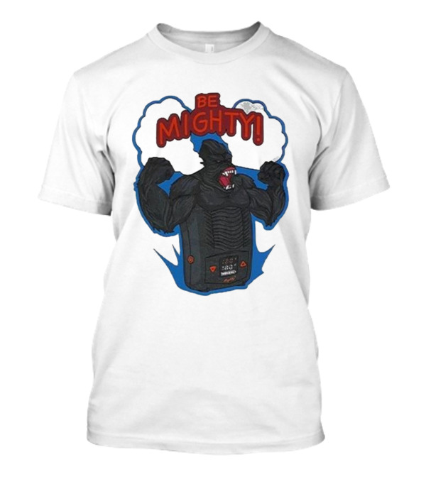 Be Mighty Monster Creature Inspired By Kaiju And Electronics T-Shirt