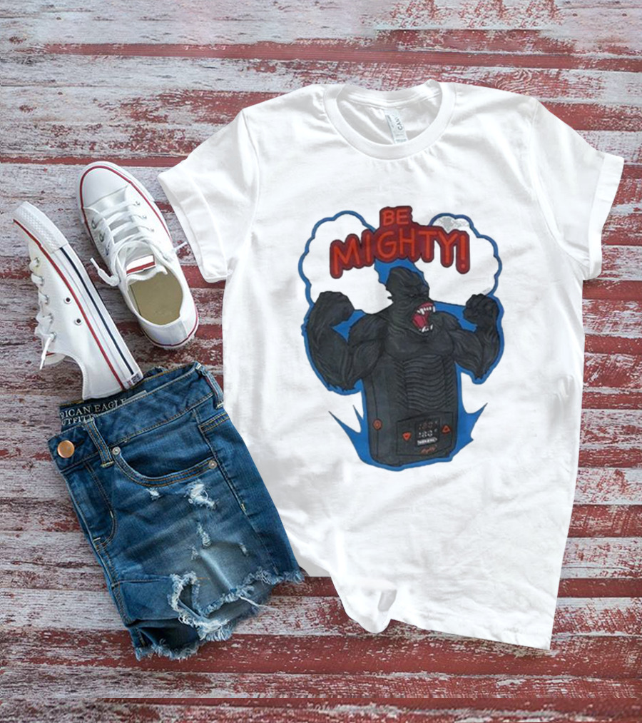 Be Mighty Monster Creature Inspired By Kaiju And Electronics T-Shirt
