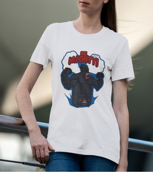 Be Mighty Monster Creature Inspired By Kaiju And Electronics T-Shirt