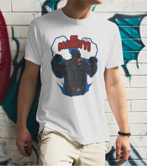 Be Mighty Monster Creature Inspired By Kaiju And Electronics T-Shirt