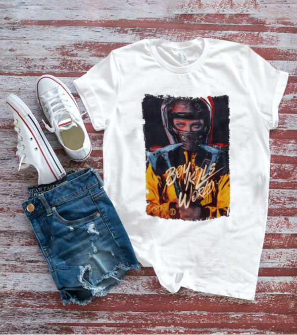 Boy Kills World Jessica Motorcycle Warrior T-Shirt