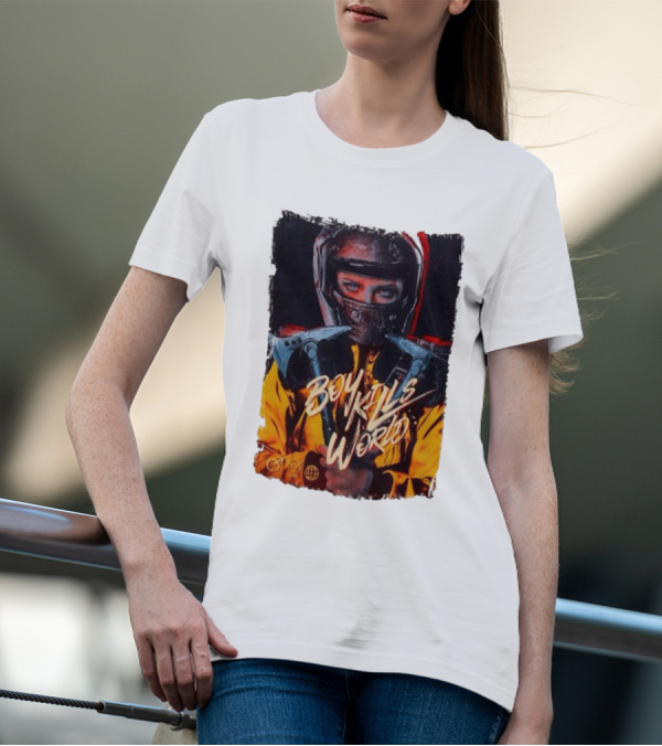 Boy Kills World Jessica Motorcycle Warrior T-Shirt