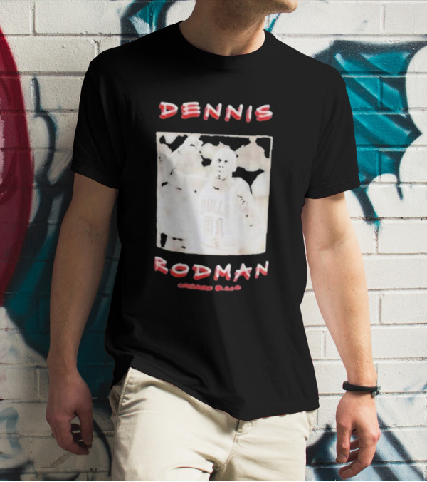 DENNIS RODMAN BULLS 91 CHICAGO BASKETBALL T-Shirt