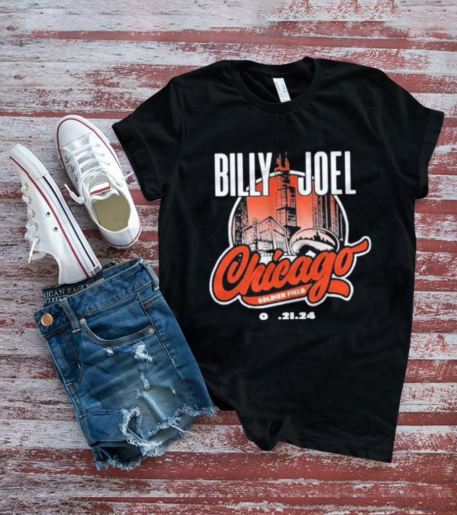 Billy Joel Soldier Field Chicago June 21 T-Shirt