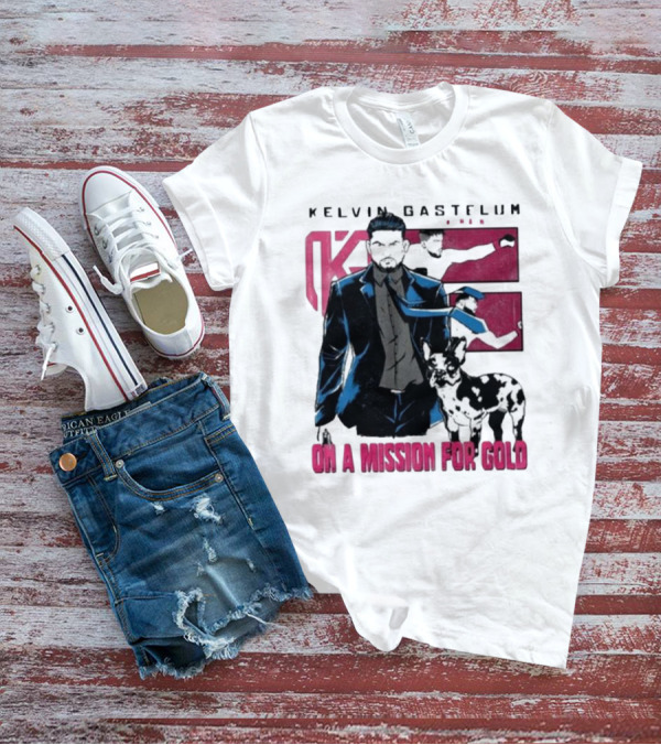 Kelvin Gastelum Wick On A Mission For Gold T-Shirt