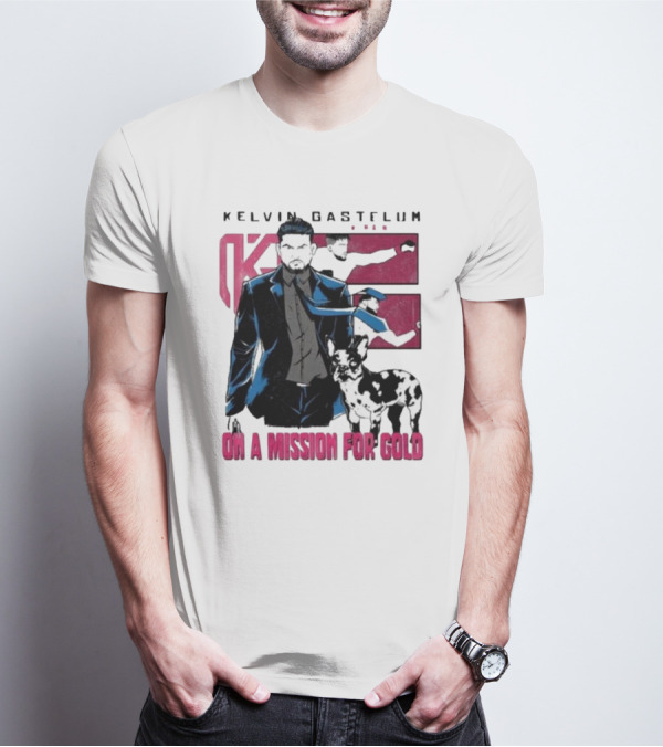 Kelvin Gastelum Wick On A Mission For Gold T-Shirt