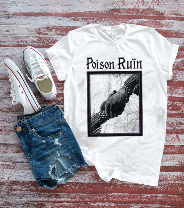 Poison Ruïn Medieval Chainmail Handshake Confrere T-Shirt