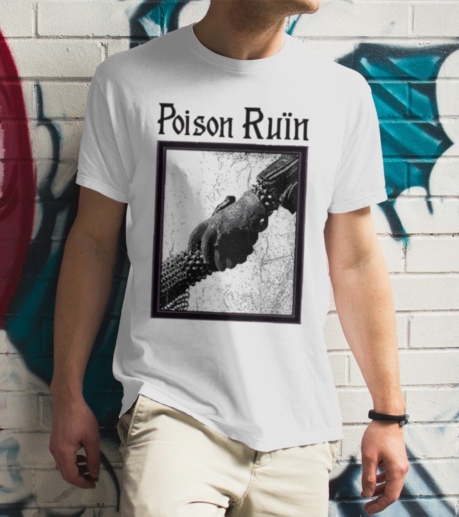 Poison Ruïn Medieval Chainmail Handshake Confrere T-Shirt