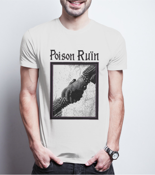 Poison Ruïn Medieval Chainmail Handshake Confrere T-Shirt