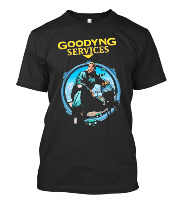 Goodyng Services Rippaverse Comics Character Scene T-Shirt
