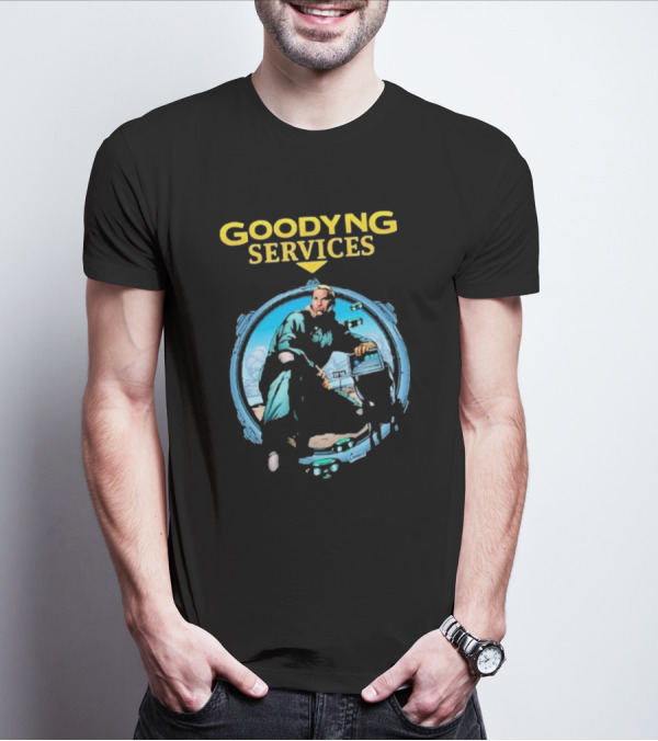 Goodyng Services Rippaverse Comics Character Scene T-Shirt