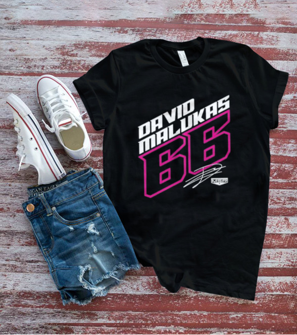 David Malukas 66 MSR Racing Signature T-Shirt