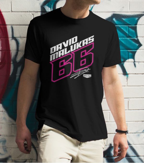 David Malukas 66 MSR Racing Signature T-Shirt