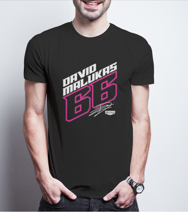 David Malukas 66 MSR Racing Signature T-Shirt