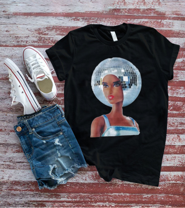 Discodiva Daytrip Ready Mirror Ball Glam Elegance T-Shirt