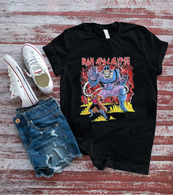 Iron Apocalypse Puppet Control Apocalypse With Character In Red Cloak T-Shirt