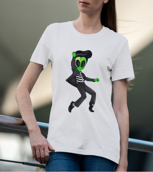 Jailhouse Rock Alien Elvis Presley Dance T-Shirt
