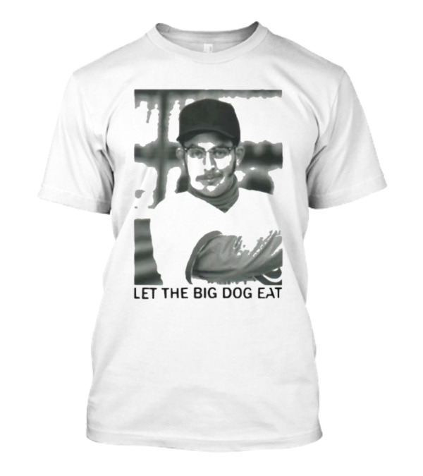 Let The Big Dog Eat - Baseball Pitcher In Action T-Shirt