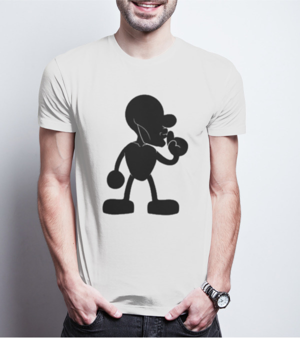 Yeet Team Mr Mew Iconic Silhouette And Dog Collaboration T-Shirt