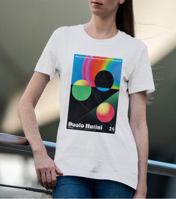 Paolo Nutini Jun 22 2024 Lido Di Camaiore Parco BussolaDomani Italy Michael Kiwanuka Black Country New Road Warpaint T-Shirt