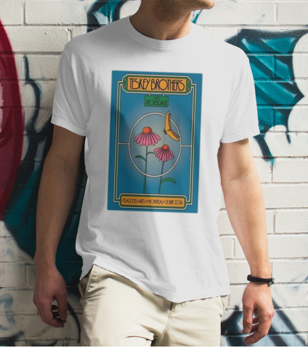 Teskey Brothers With Iron And Wine Place Des Arts Montreal June 21 T-Shirt