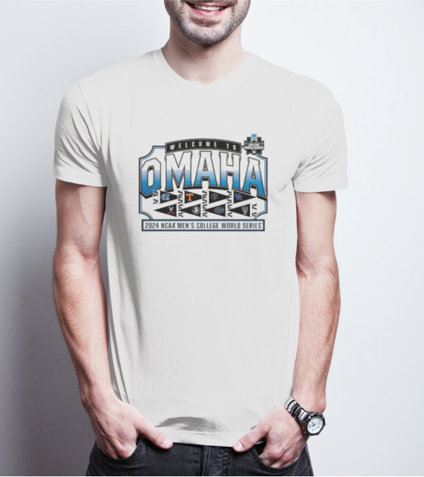 Welcome To Omaha 2024 NCAA Men's College World Series Teams T-Shirt