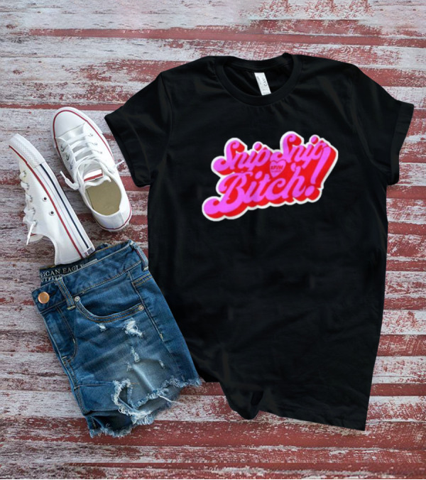 Angeria Paris Snip Snip Bitch APVM Heart Ringer T-Shirt