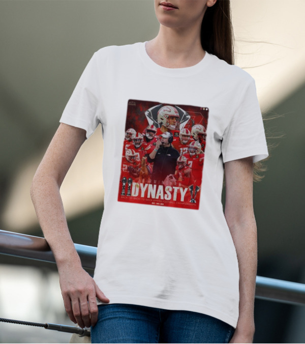 Birmingham Stallions Dynasty 3-Time Champs Back-to-Back-to-Back Spring Football Championships 2022-2023-2024 T-Shirt