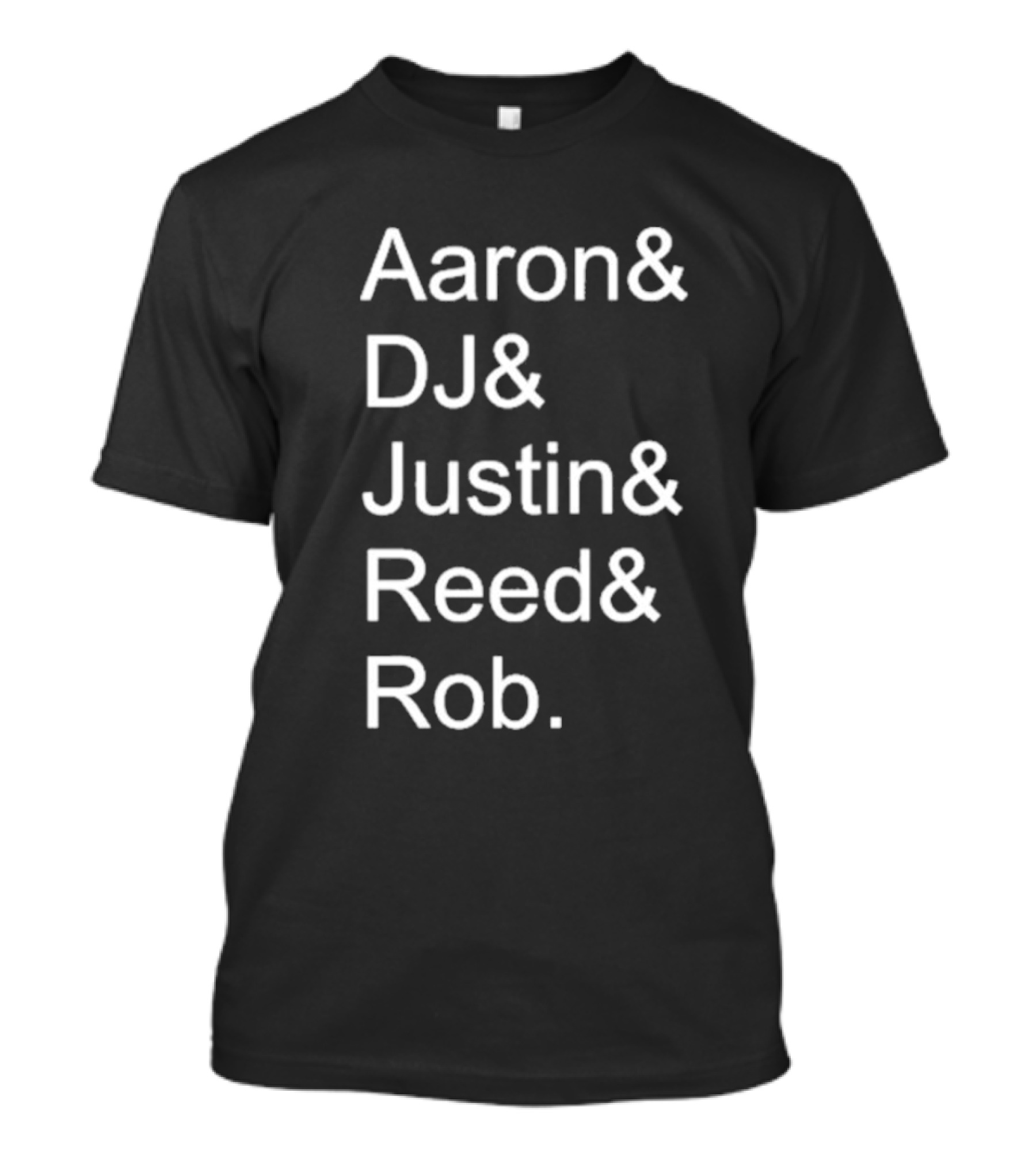 Aaron DJ Justin Reed Rob Icons And Legends T-Shirt