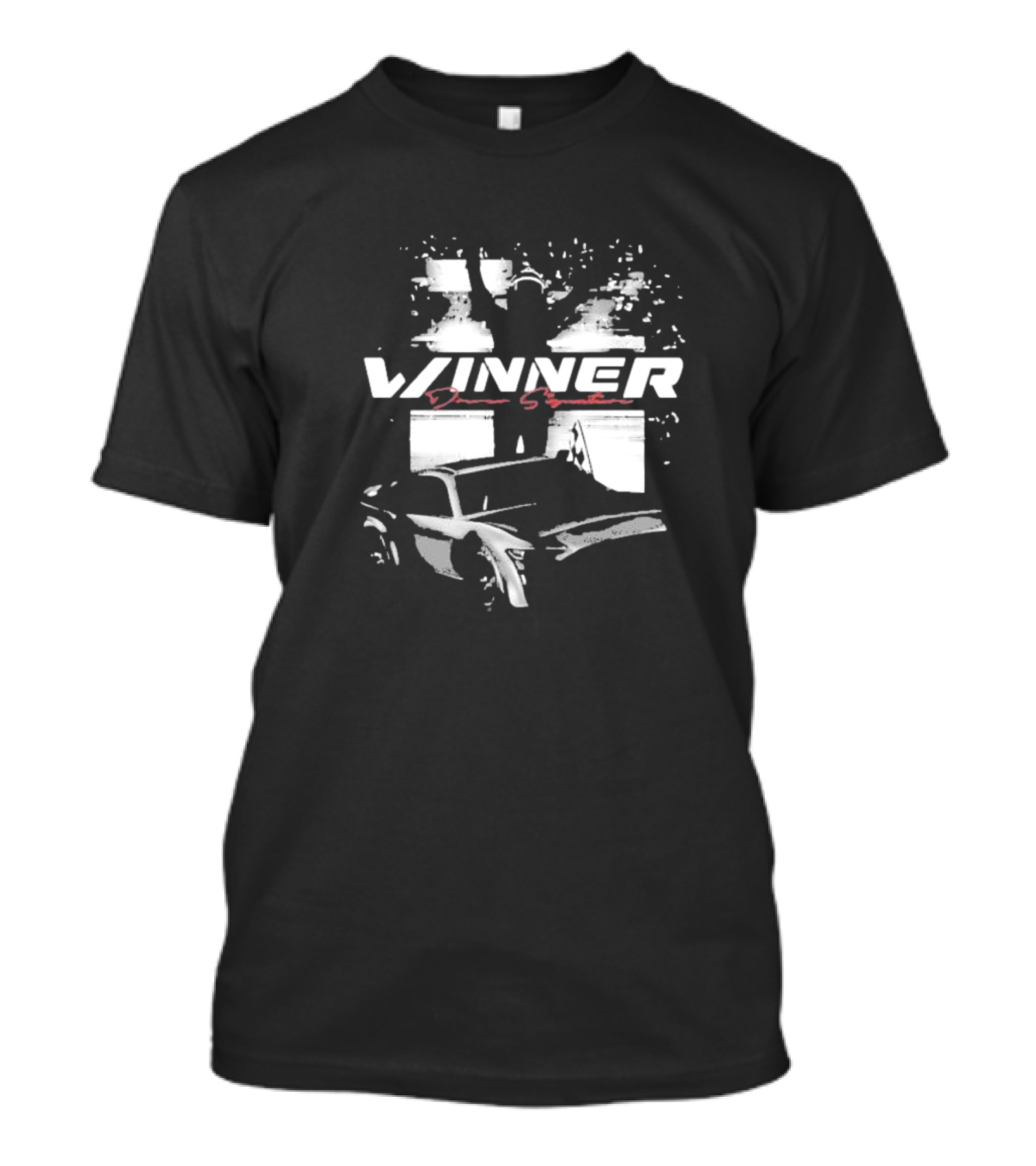 Christopher Bell Winner Checkered Flag Sports 2024 USA Today 301 Race Winner T-Shirt
