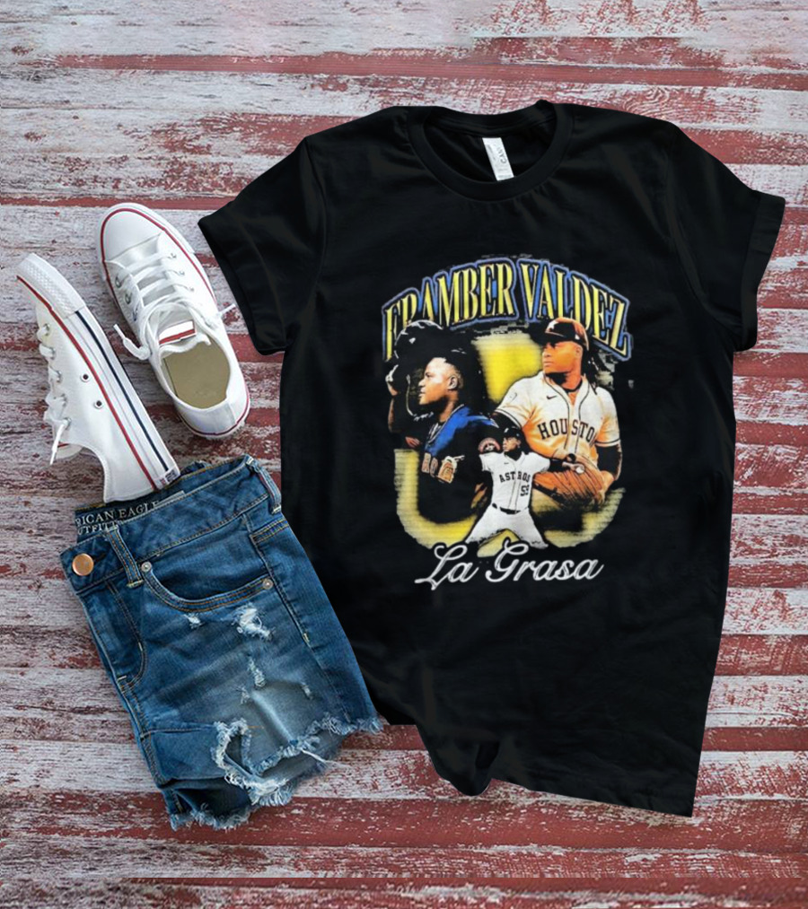 Framber Valdez Houston Astros La Grasa T-Shirt