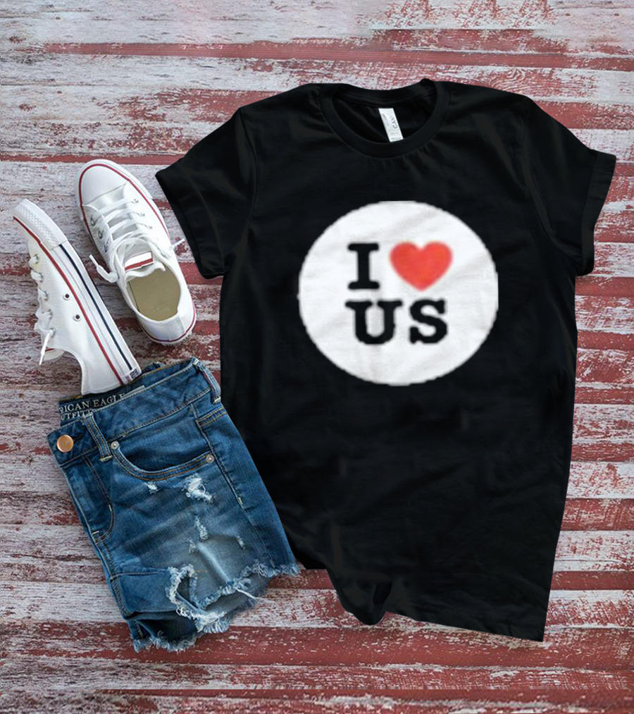 Gracie Abrams I Love Us Emblem Text T-Shirt