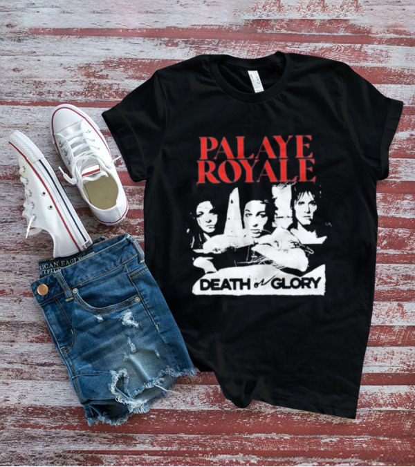 Palaye Royale Death Or Glory Band Member Portrait Trio T-Shirt