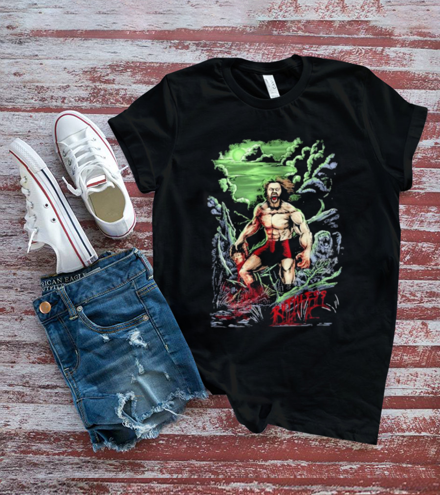Ruthless Rob Drake Green Wilderness Warrior T-Shirt