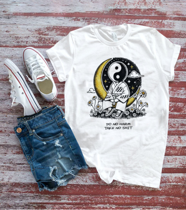 Third Eye Kingdom Yin Yang Moon Do No Harm Take No Shit T-Shirt