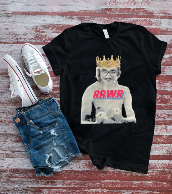 RAWR Young Greg Cote Wearing Crown T-Shirt