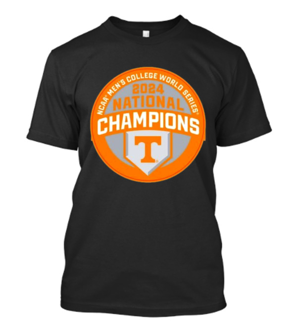 Tennessee Vols 2024 NCAA Men's College World Series National Champions T-Shirt
