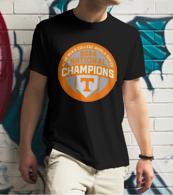 Tennessee Vols 2024 NCAA Men's College World Series National Champions T-Shirt