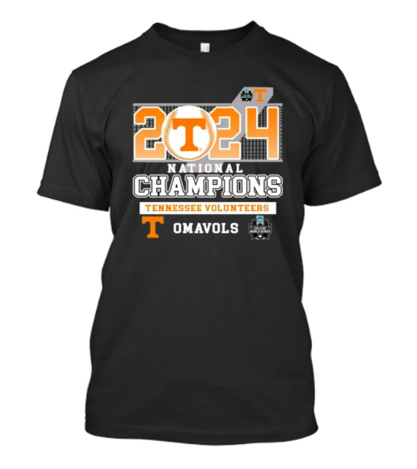 Tennessee Volunteers 2024 National Champions Omavols College World Series T-Shirt