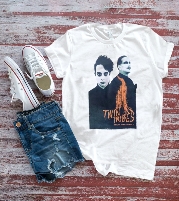 Twin Tribes June 22 2024 The Novo Los Angeles CA Dark Gothic Concert T-Shirt