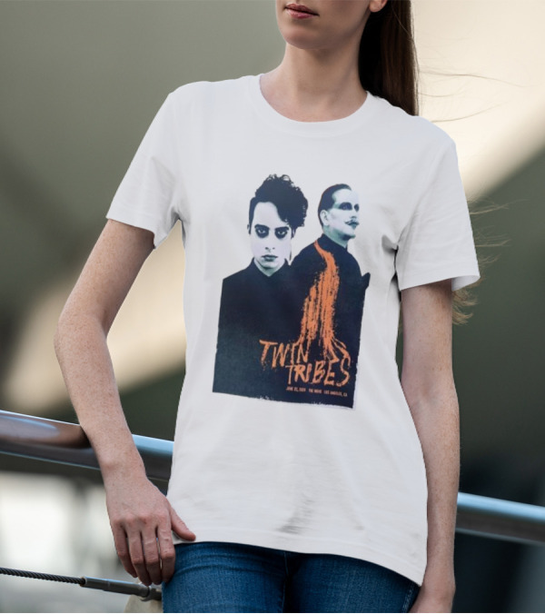 Twin Tribes June 22 2024 The Novo Los Angeles CA Dark Gothic Concert T-Shirt