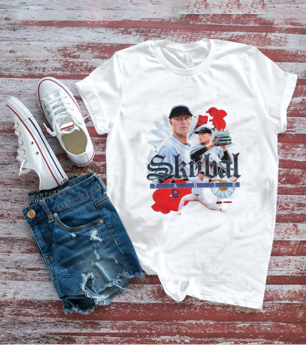 Skubal Tarik Baseball Player Floral Collage T-Shirt