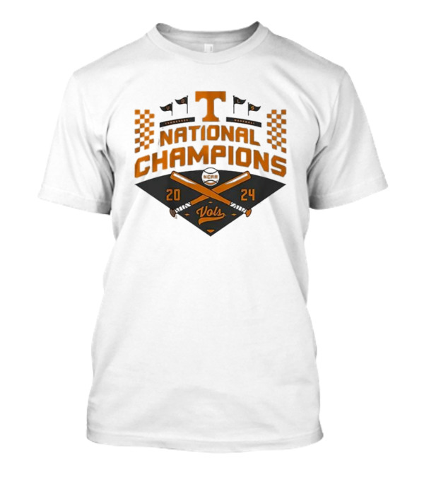 Tennessee Vols National Champions 2024 Baseball College World Series T-Shirt