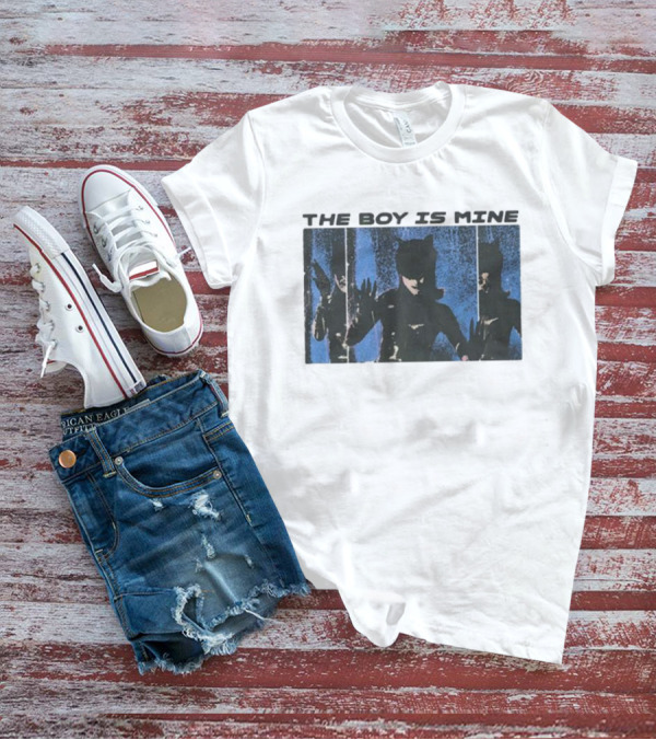 The Boy Is Mine Catwoman Reflection Trio T-Shirt