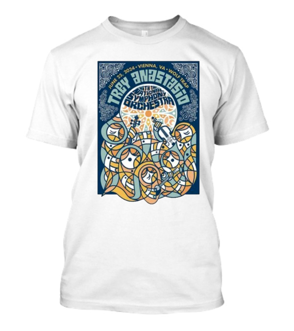 Trey Anastasio June 25 2024 Vienna Wolf Trap National Symphony Orchestra T-Shirt