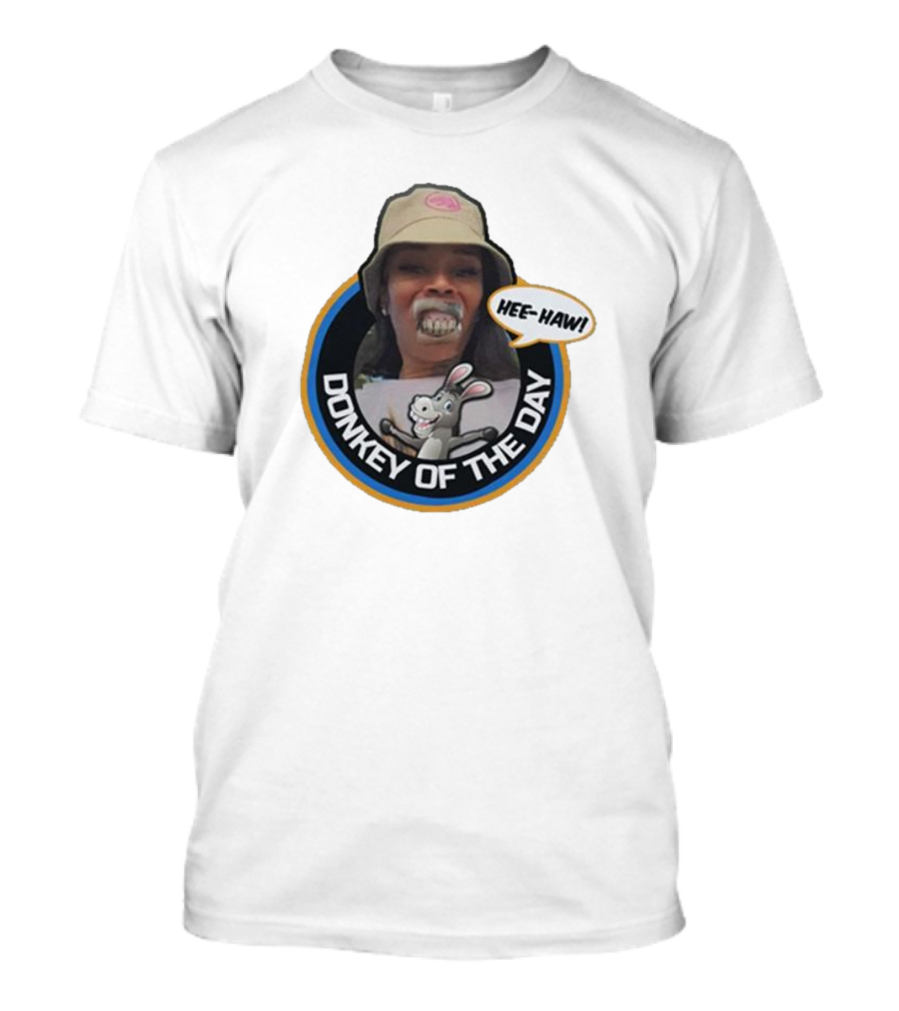 Hee-Haw Donkey Of The Day Yuntie’s Mouth Gear T-Shirt