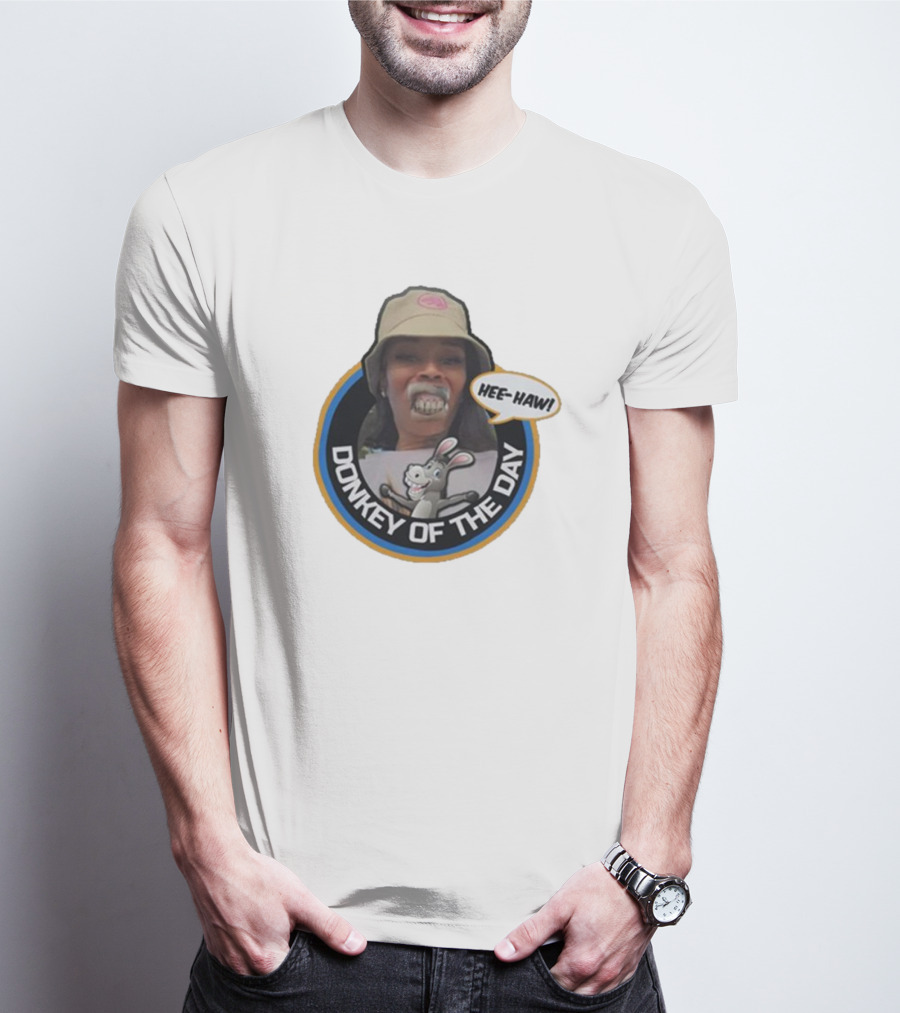 Hee-Haw Donkey Of The Day Yuntie’s Mouth Gear T-Shirt