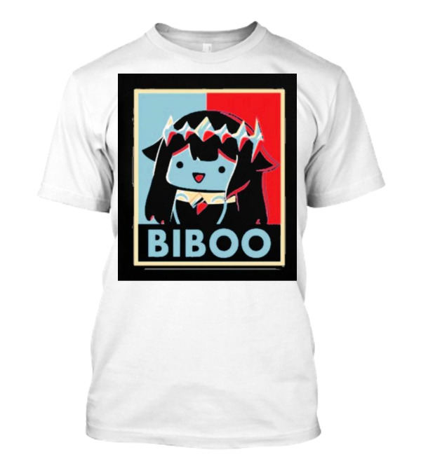 Biboo Hope Poster Style Character Image T-Shirt